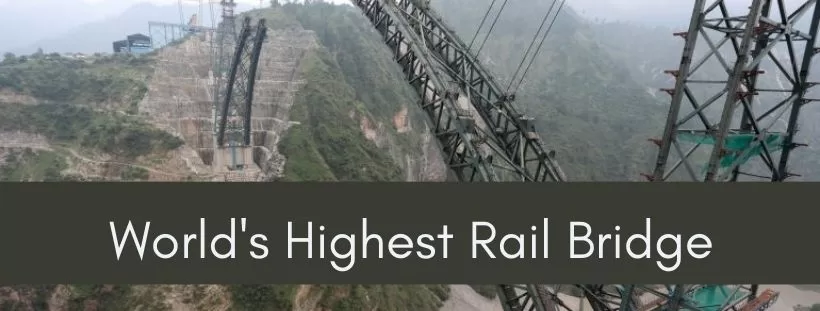 India Builds World’s Highest Rail Bridge in Kashmir State